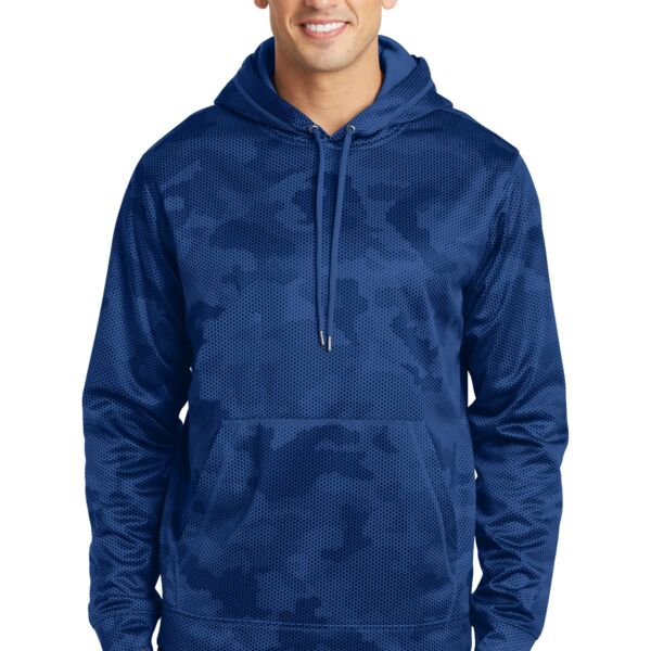 Sport Wick ® CamoHex Fleece Hooded Pullover Thumbnail