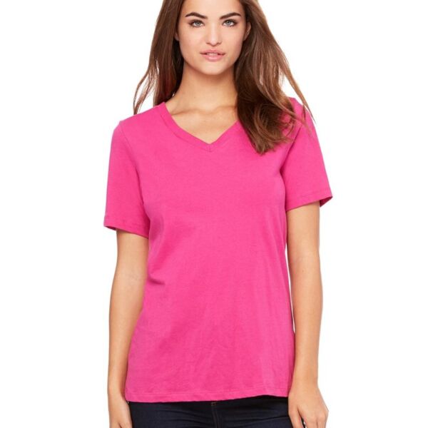 Women’s Relaxed Jersey V-Neck Tee Thumbnail