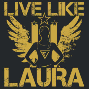 Live Like Laura Hoodie Design